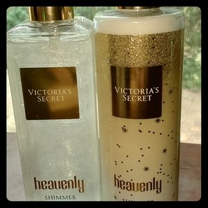 Victoria's Secret Heavenly shimmer lotion and mist